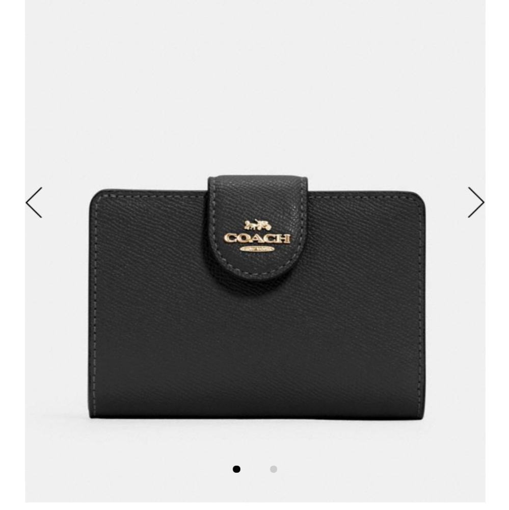 Coach Medium Corner Zip Wallet
